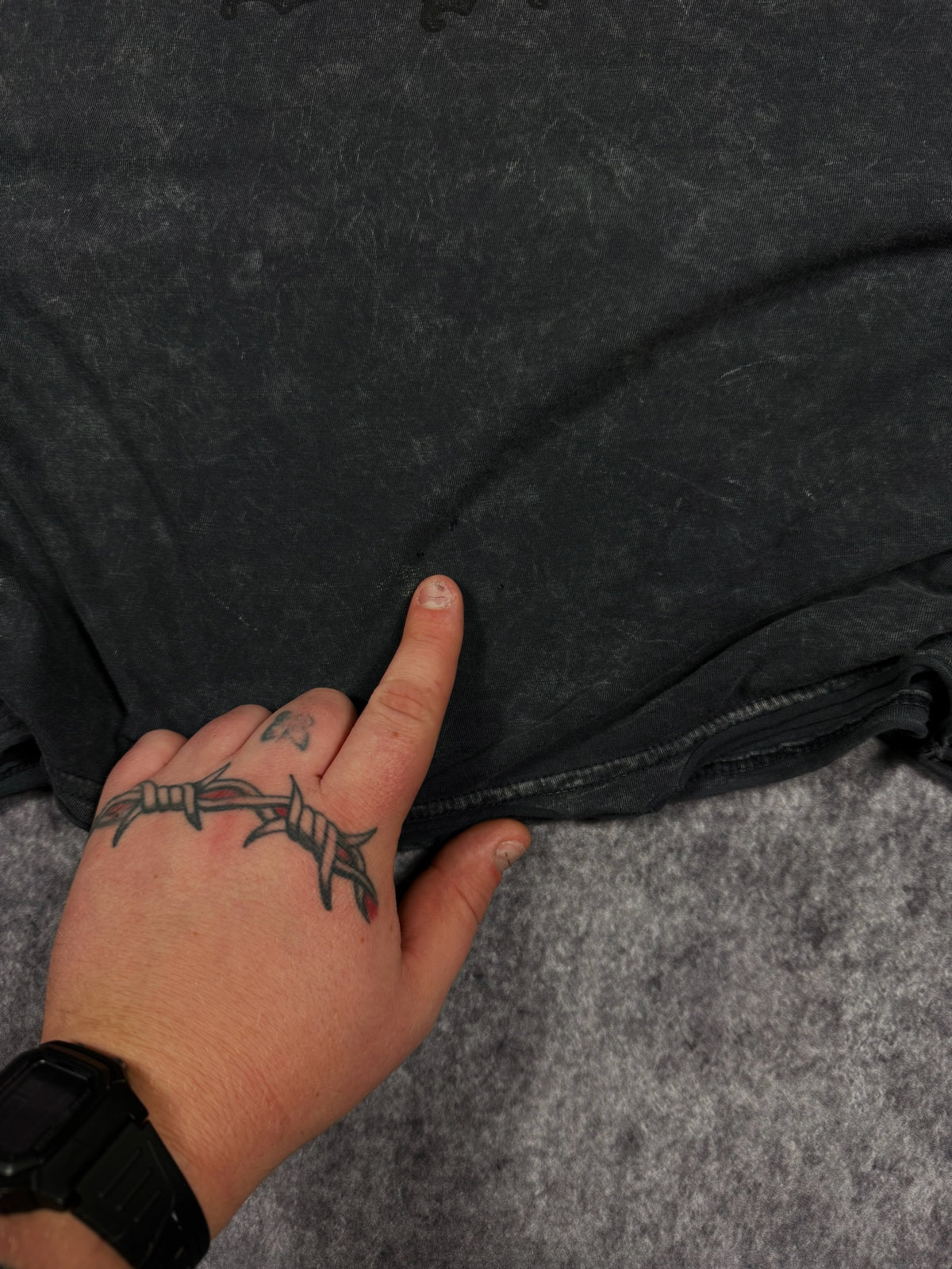(GRAIL) 2000s CHROME AFFLICTION SHIRT (XL)