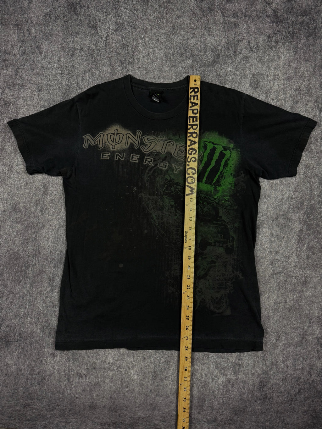 (RARE) 2000s MONSTER ENERGY SHIRT (L)