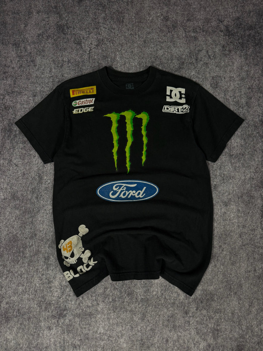 (GRAIL) 2000s MONSTER ENERGY x DC SHOES x KEN BLOCK SHIRT (S)