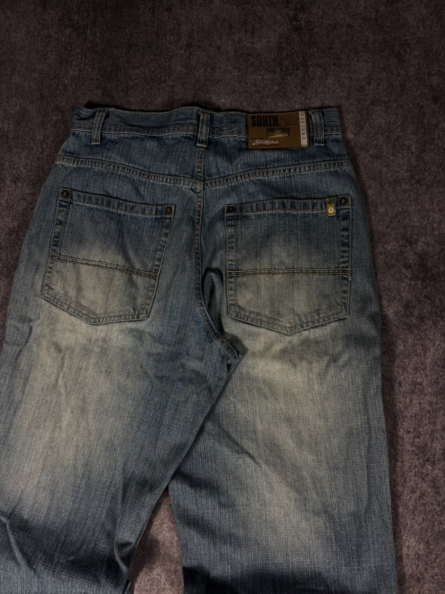 (RARE) 2000s SOUTHPOLE GOLD TAB JEANS (34x32)