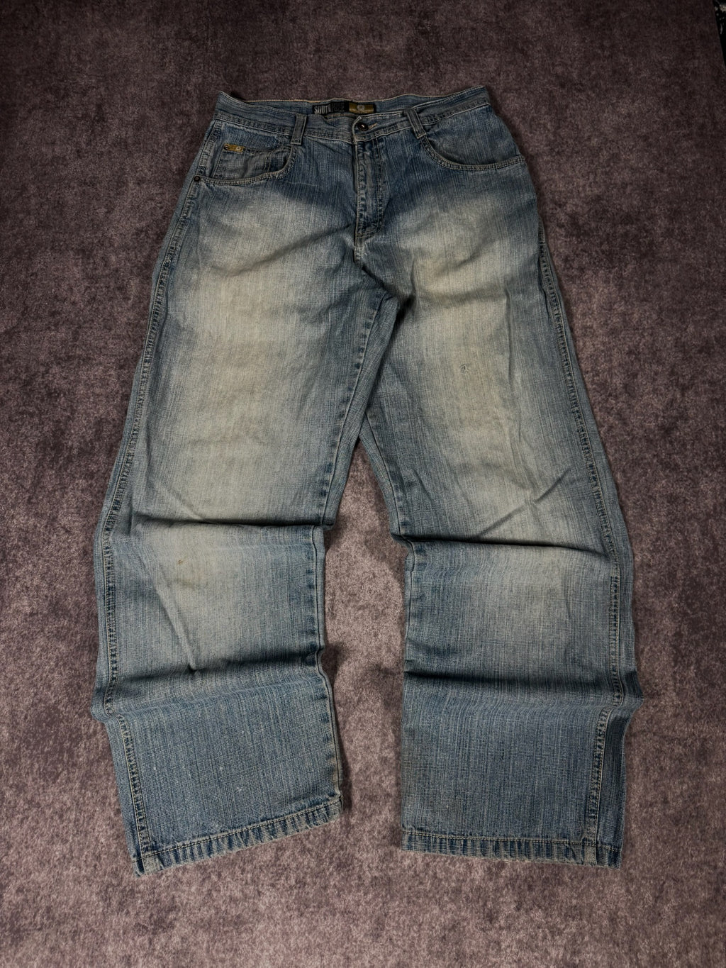 (RARE) 2000s SOUTHPOLE GOLD TAB JEANS (34x32)