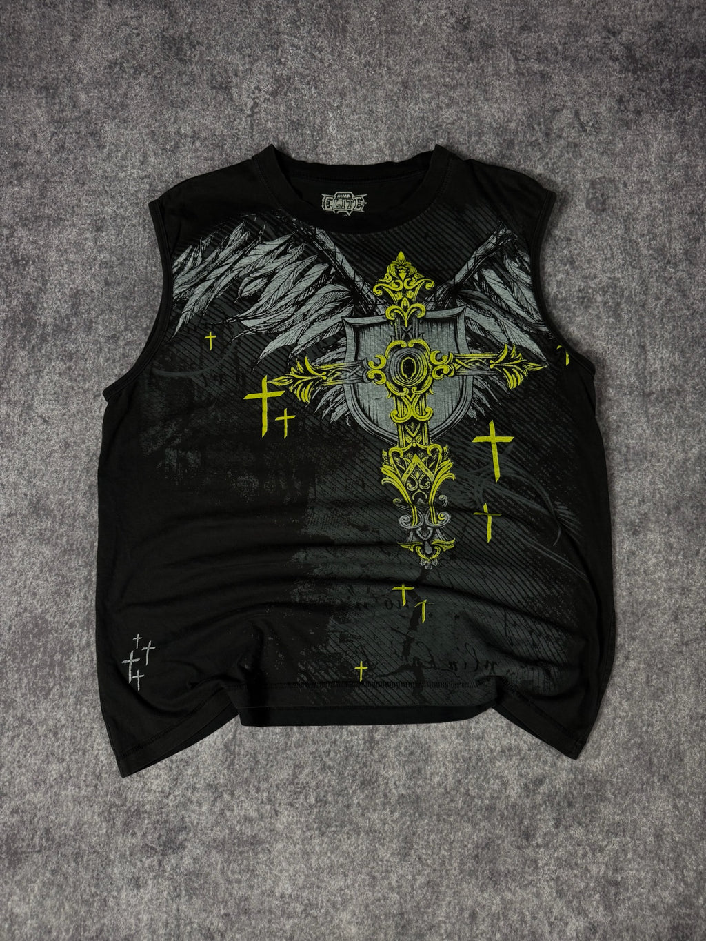 (RARE) 2000s MMA ELITE CUTOFF (L)