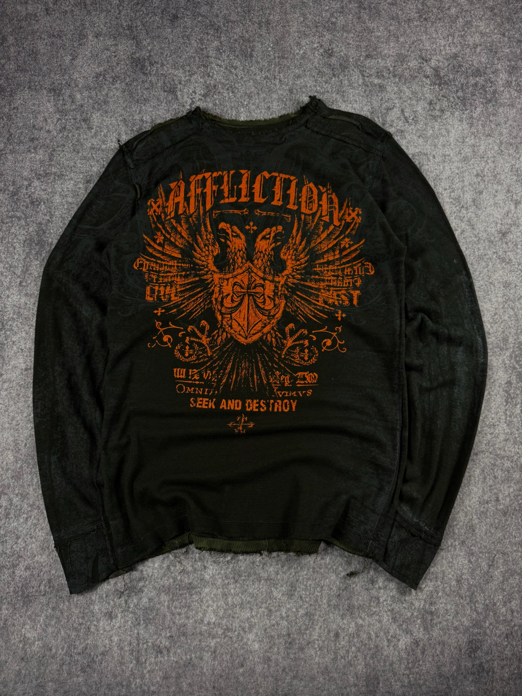 (RARE) 2000s REVERSIBLE AFFLICTION THERMAL (L)