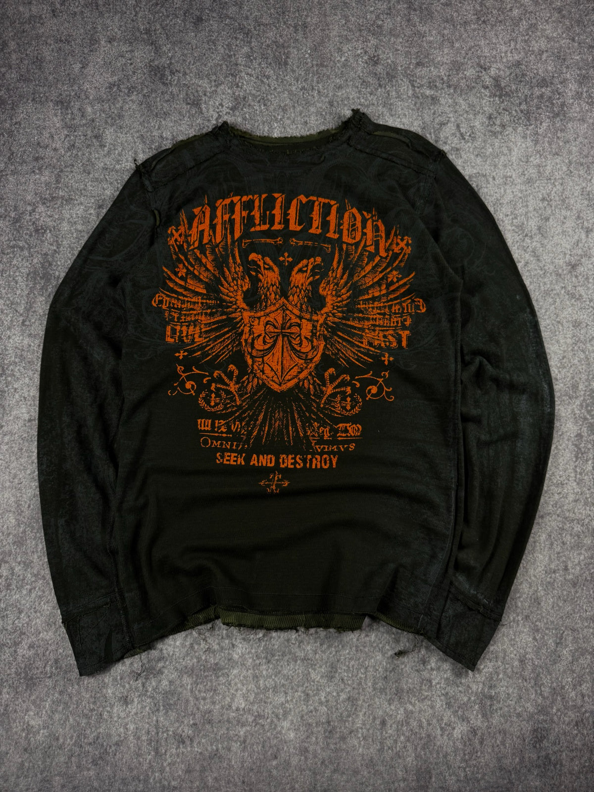 (RARE) 2000s REVERSIBLE AFFLICTION THERMAL (L)