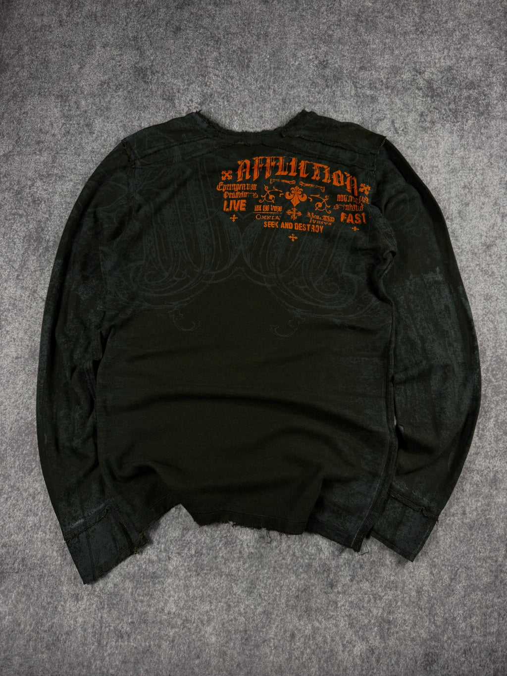 (RARE) 2000s REVERSIBLE AFFLICTION THERMAL (L)