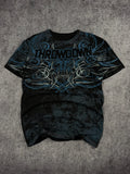 (GRAIL) 2000s CHROME THROWDOWN SHIRT (M)