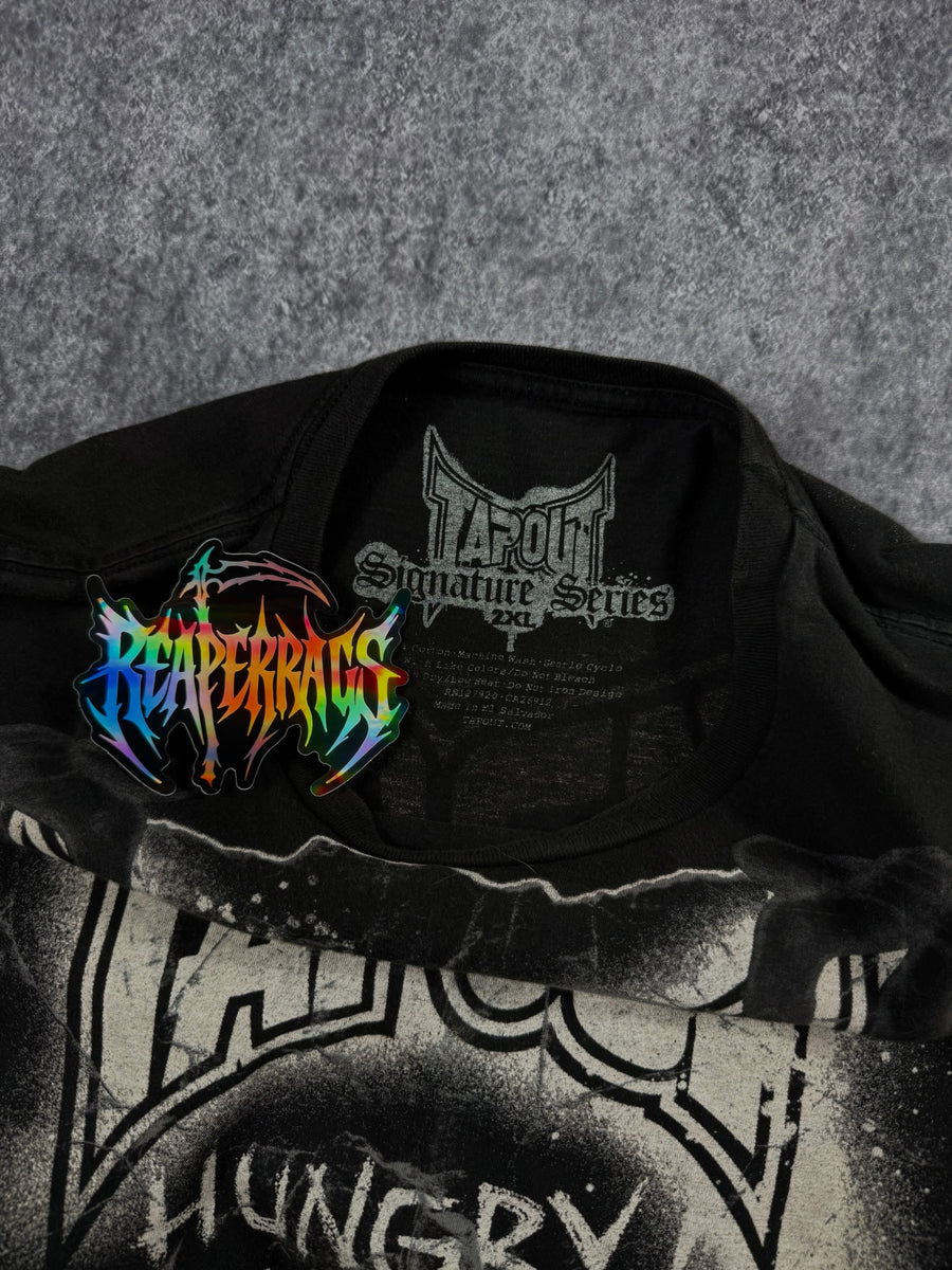 (RARE) 2000s TAPOUT x SIGNATURE SERIES SHIRT (XXL)