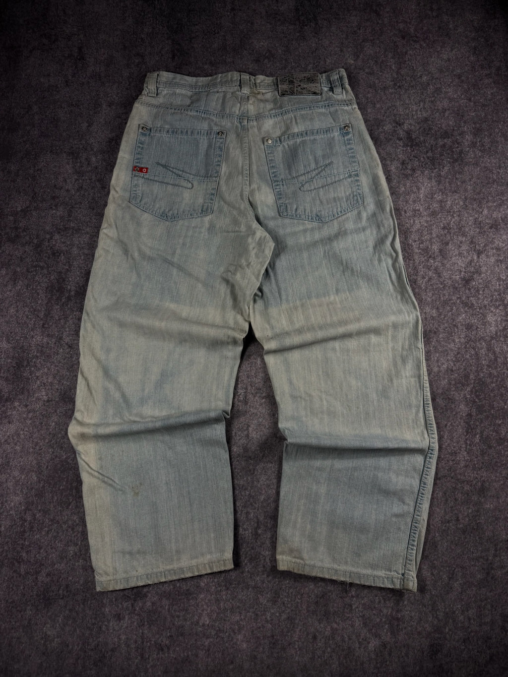 (RARE) 2000s SOUTHPOLE RED TAB JEANS (34x30)