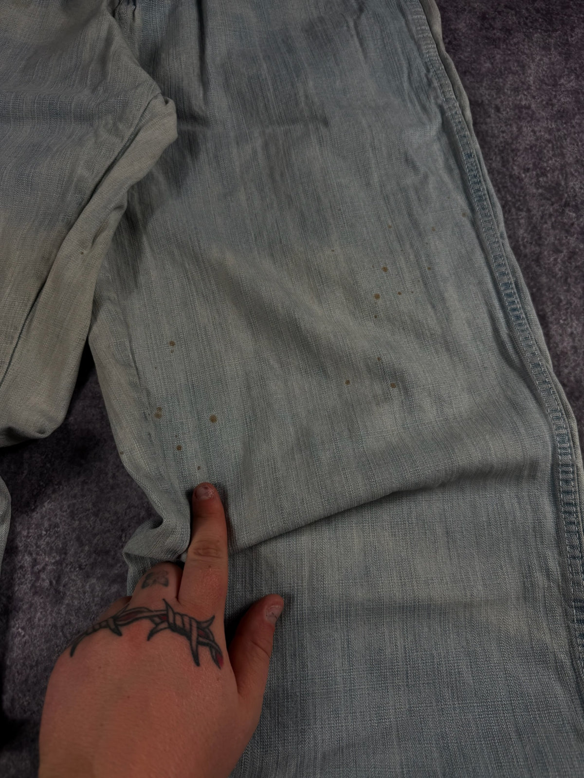 (RARE) 2000s SOUTHPOLE RED TAB JEANS (34x30)
