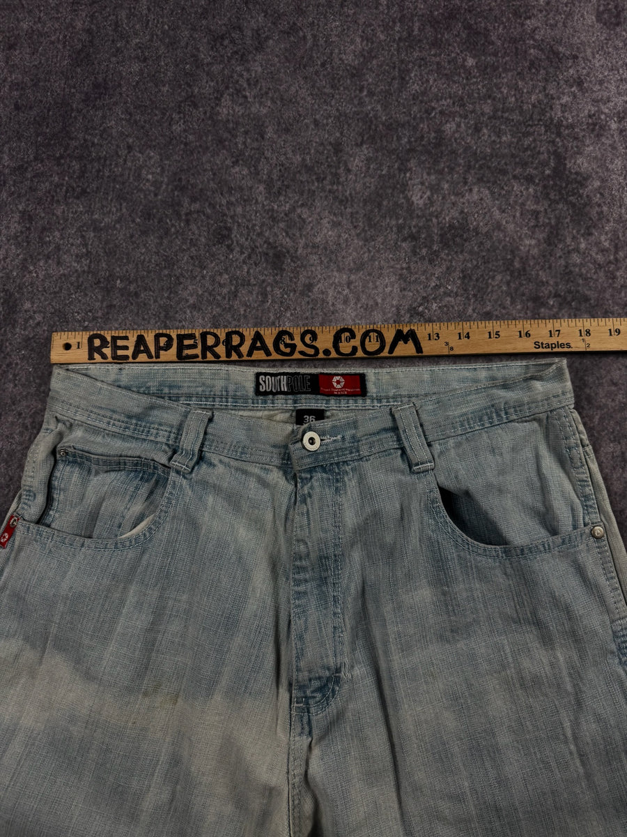 (RARE) 2000s SOUTHPOLE RED TAB JEANS (34x30)
