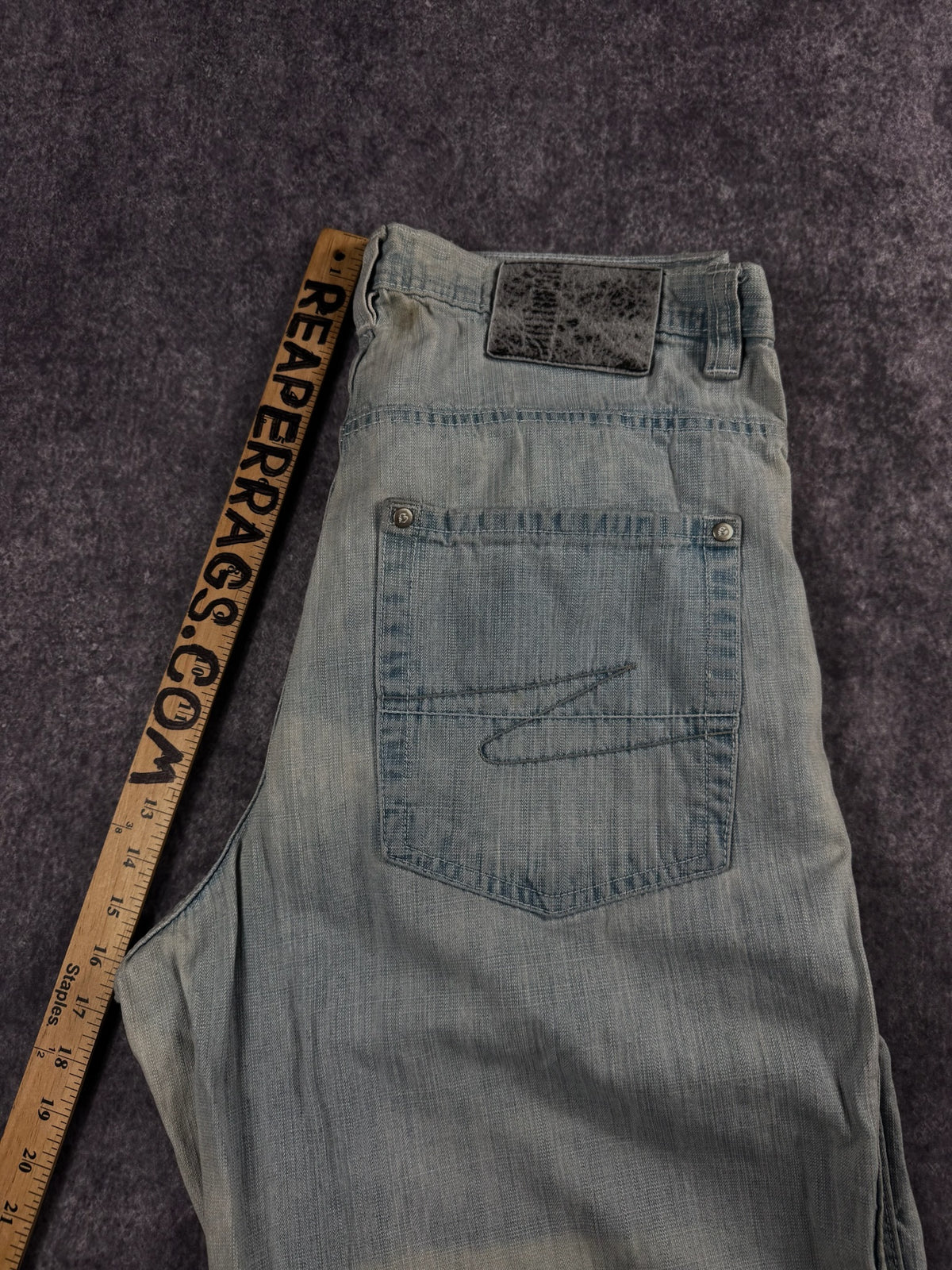 (RARE) 2000s SOUTHPOLE RED TAB JEANS (34x30)
