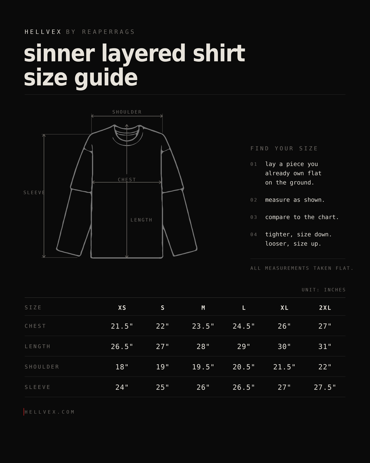 SINNER LAYERED SHIRT (BLACK)